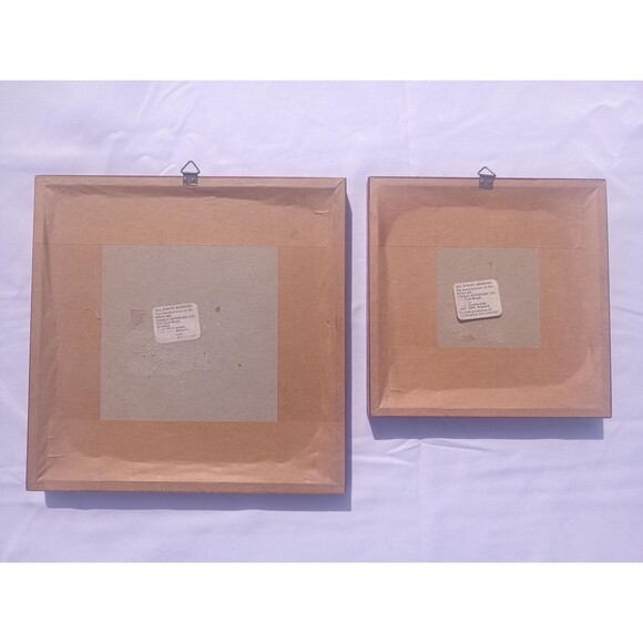 Holly Hobbie Mirror Set Vintage 1970s Decorated And Frames Made In England - Picture 4 of 9